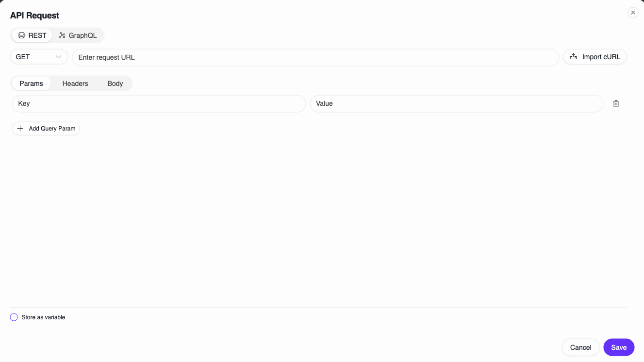 REST form