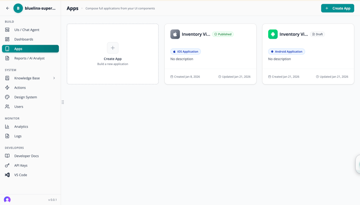 Apps Overview