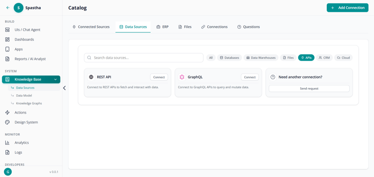 Connect APIs