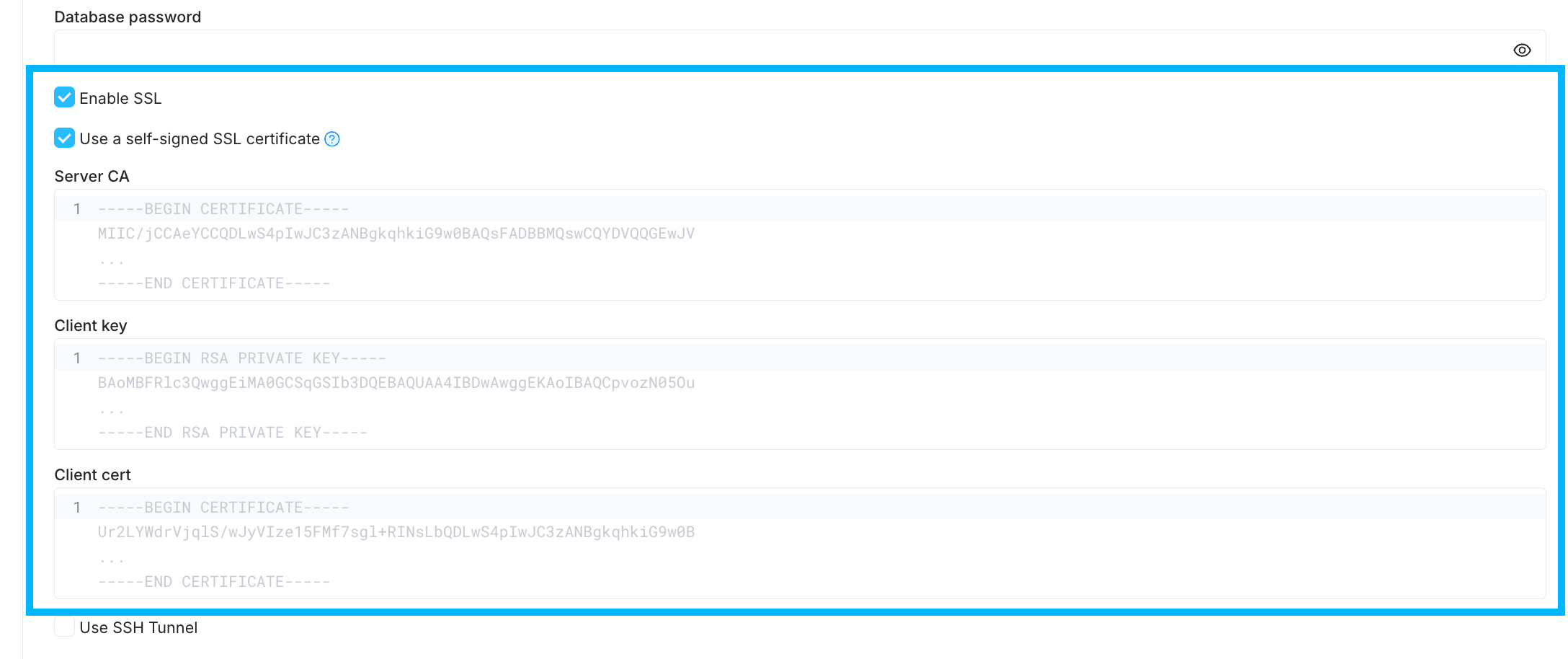 Database connections - Superblocks Docs