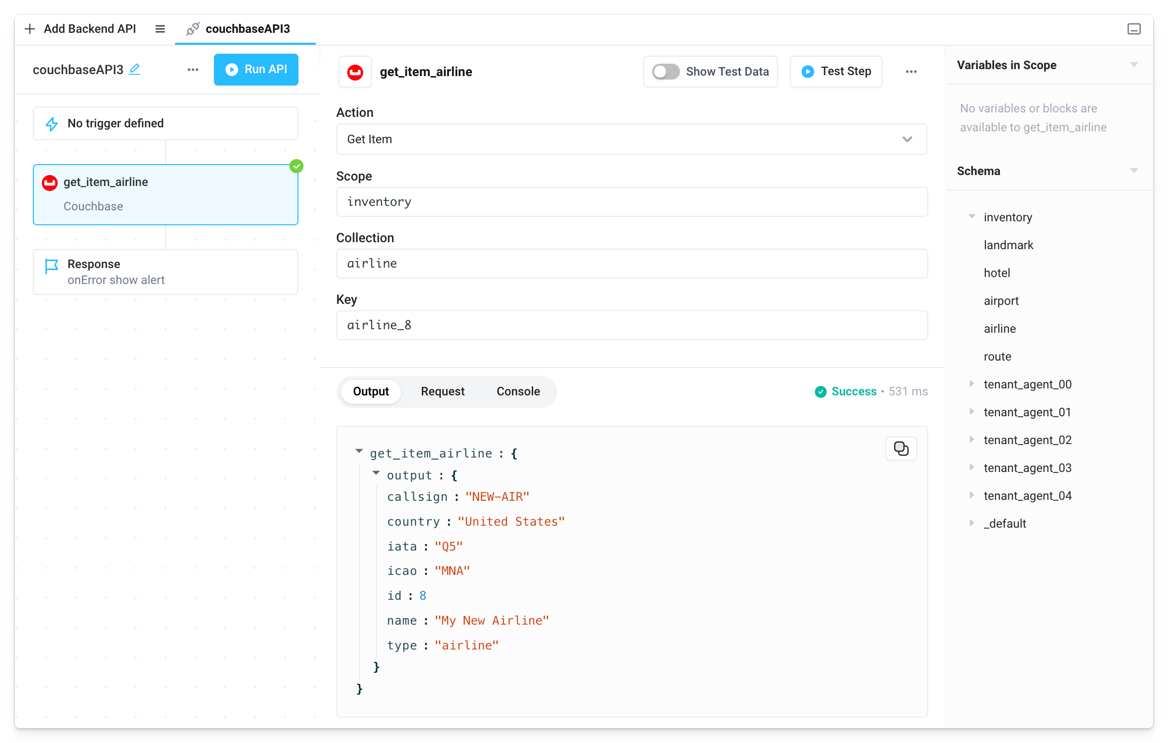 Get item from Couchbase Get item from Couchbase