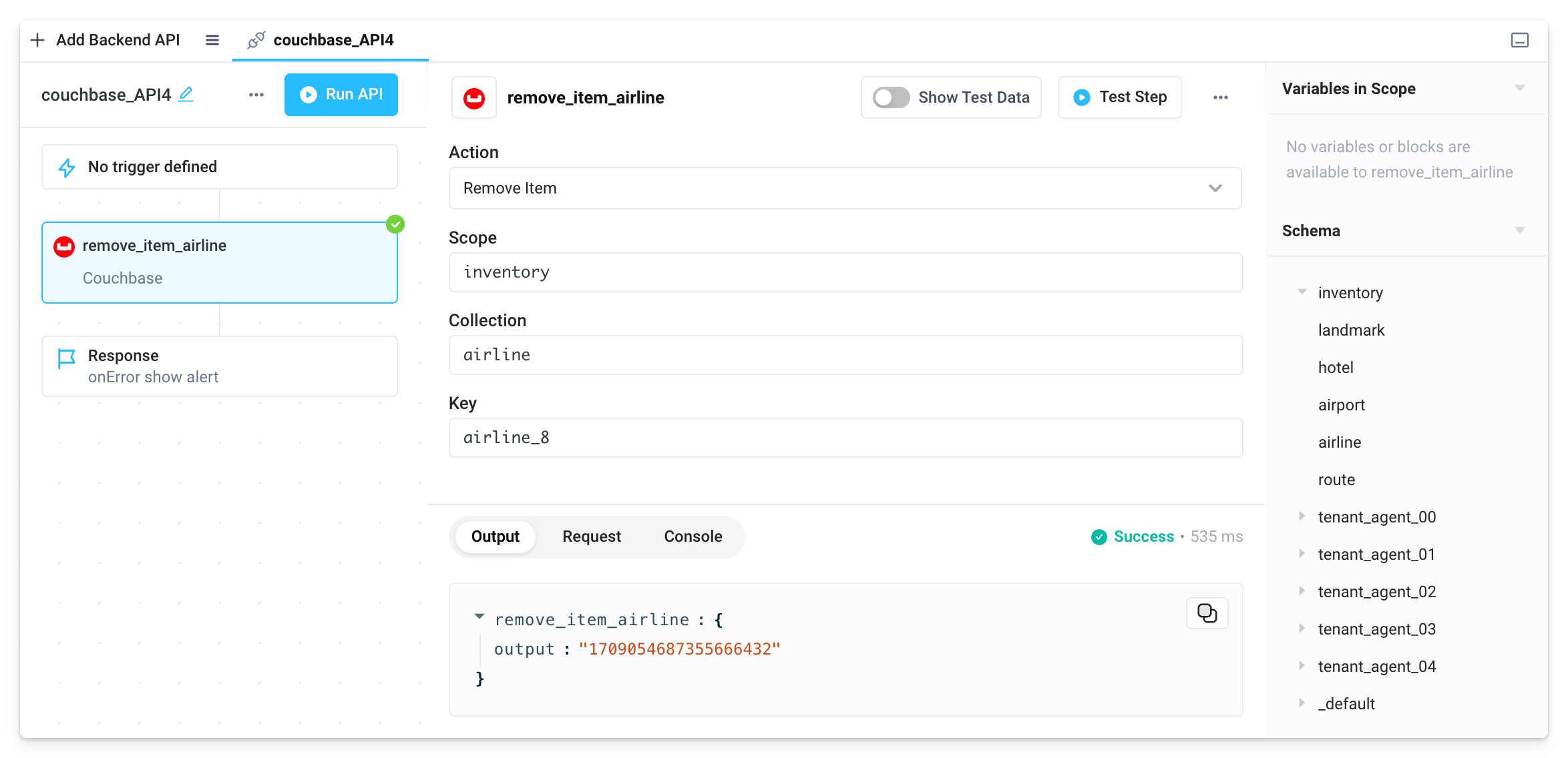Remove item from Couchbase Remove item from Couchbase