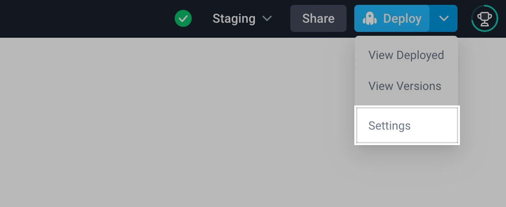 Control email notification settings within the scheduled job builder dropdown menu