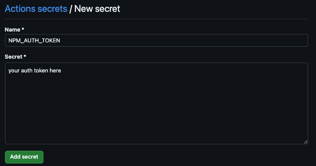 Secrets and variables – Actions