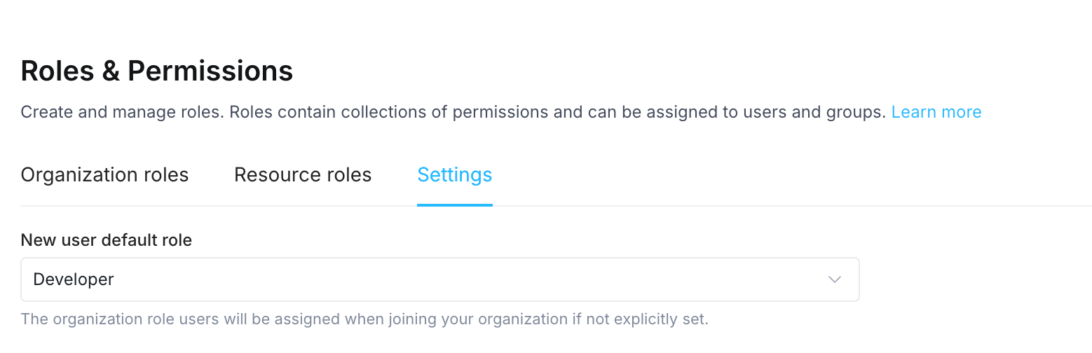 Using organization roles - Superblocks Docs