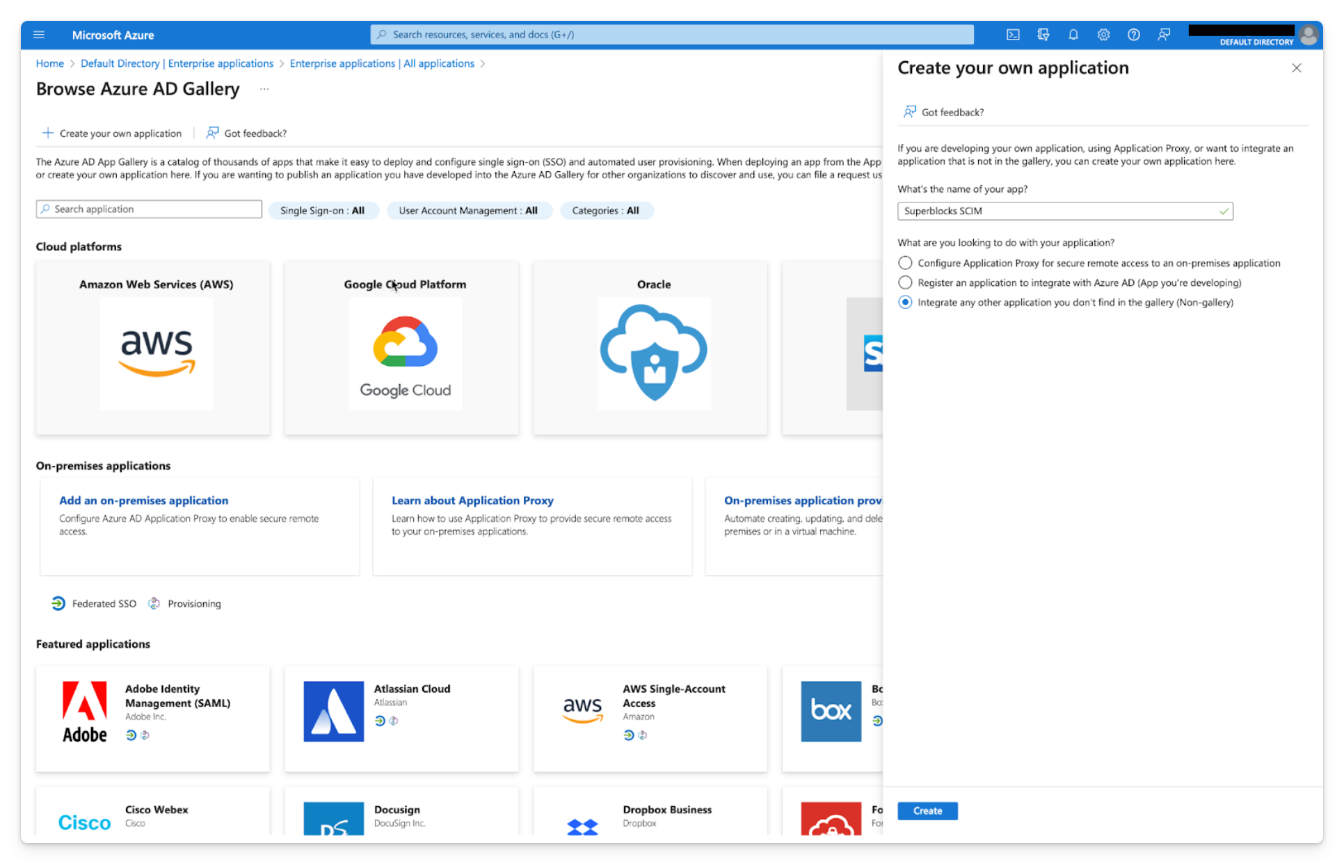 Entra ID SSO setup - Superblocks Docs