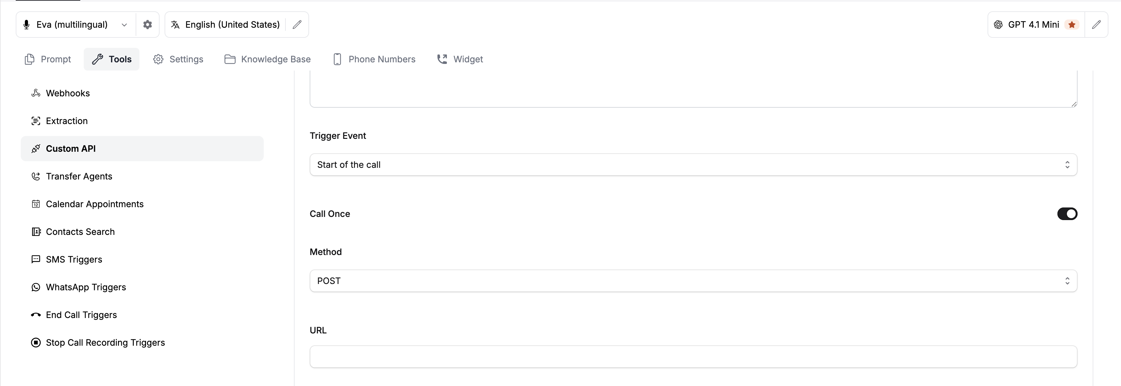 Catalyst Custom Api Trigger Event