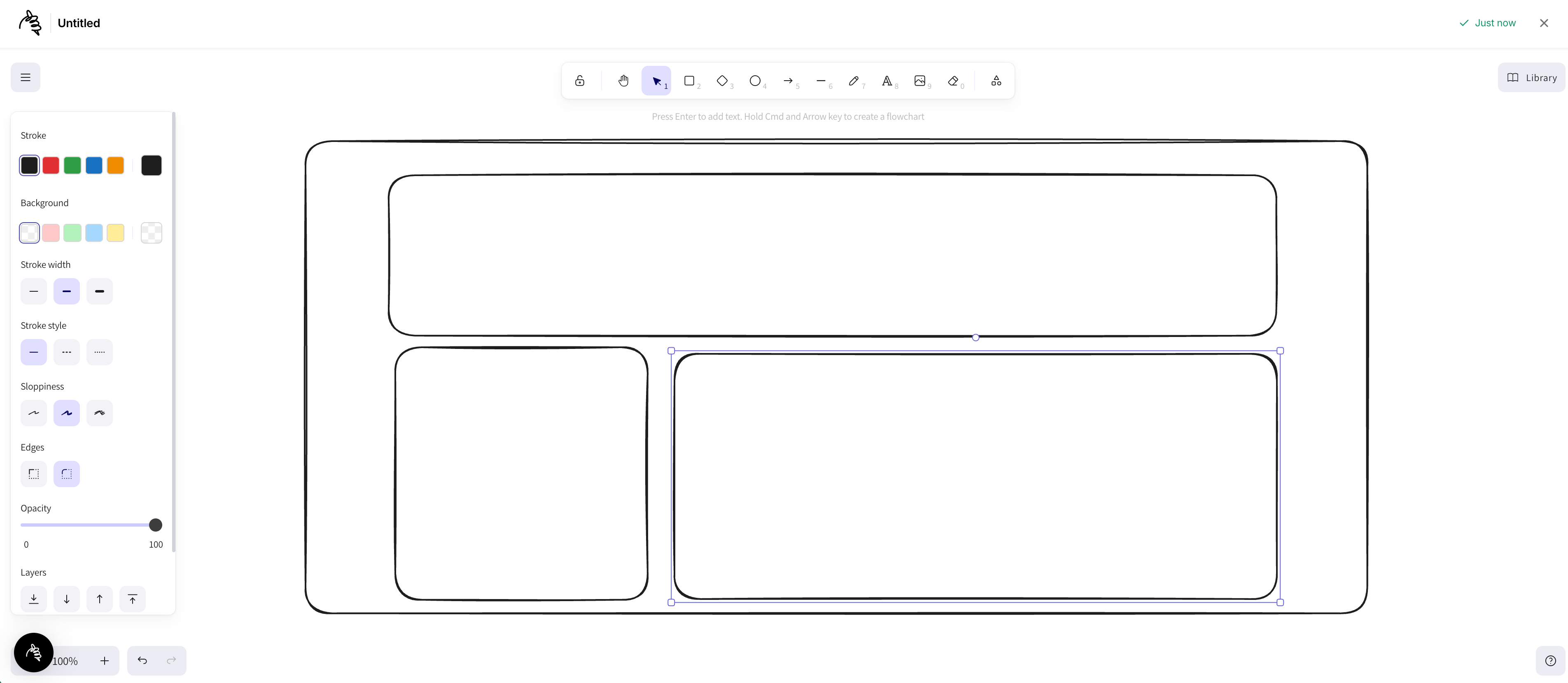 Drawing a wireframe on the canvas