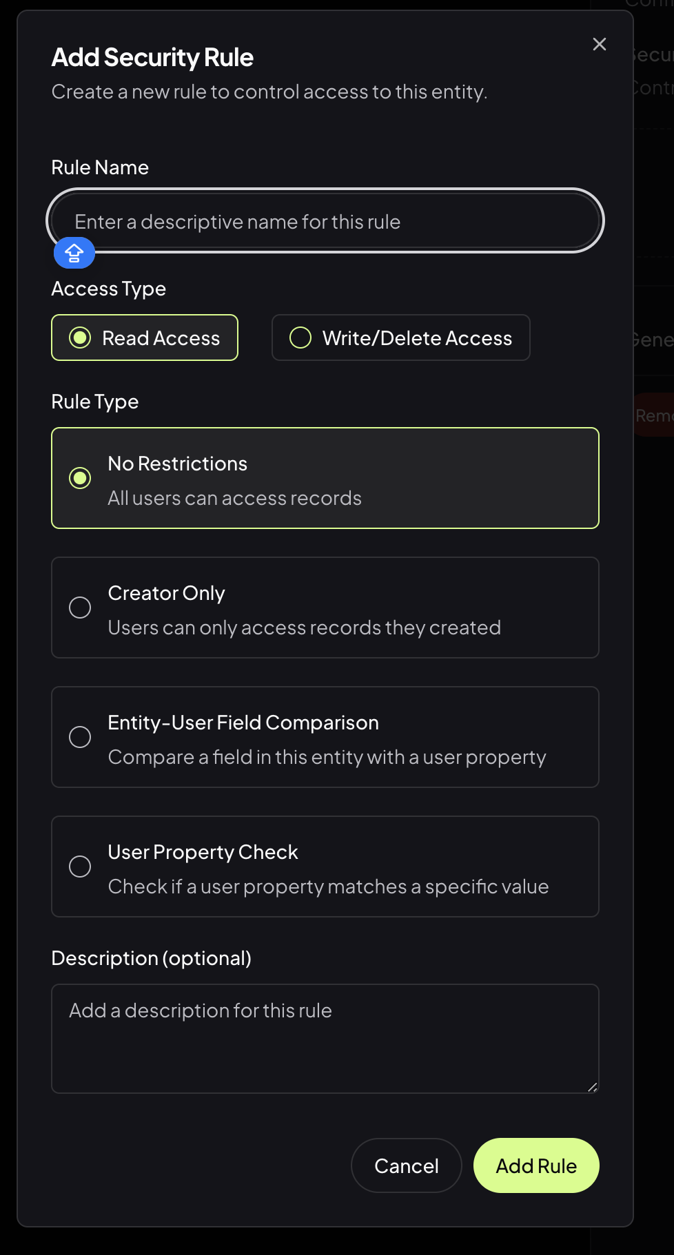 Row Level Security - Superdev