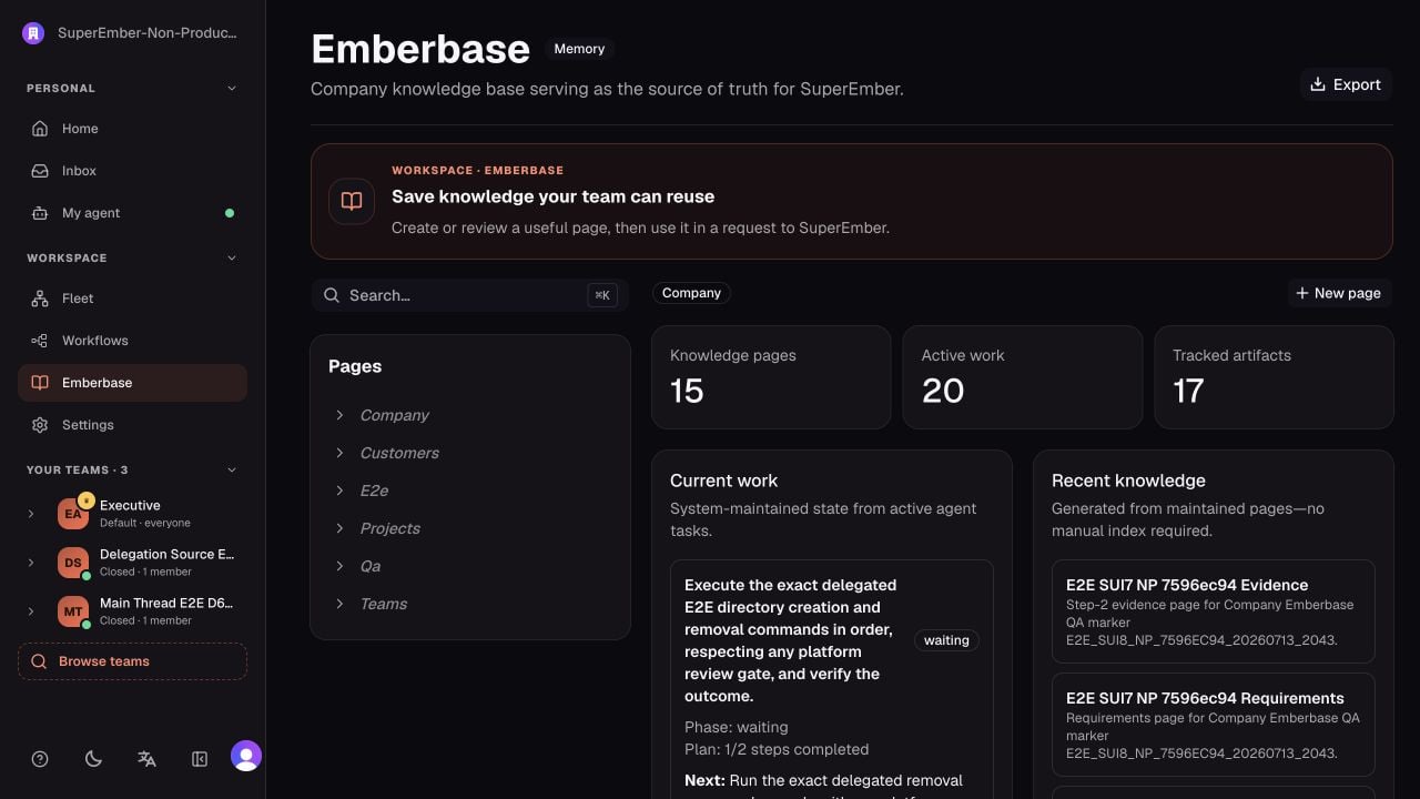 Company Emberbase