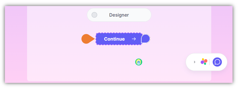 After clicking the icon, click the Element you want to comment on