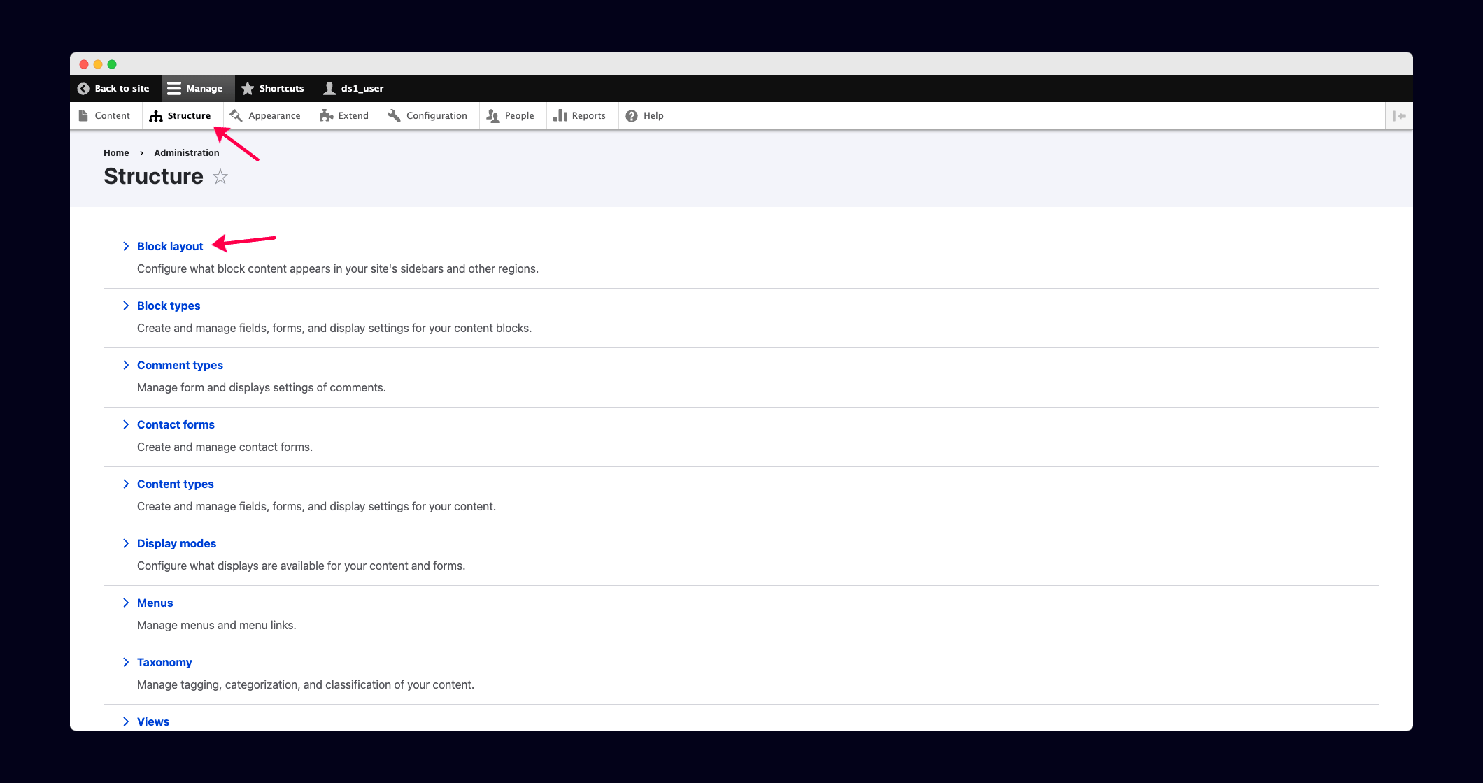 Drupal: Go to your Drupal Admin Panel and configure the page structure to add your Superflow code…