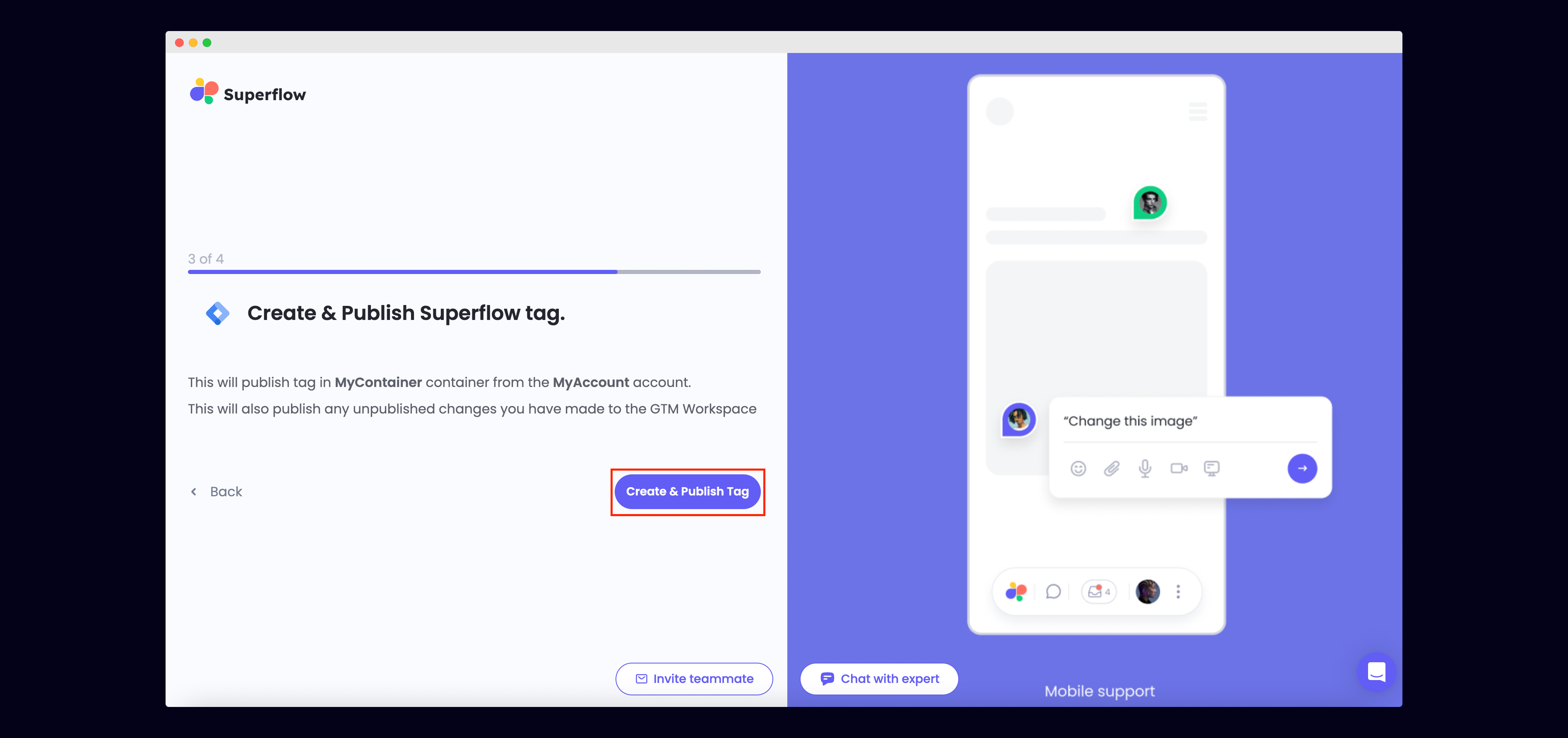 Google Tag Manager: Create and Publish Tag