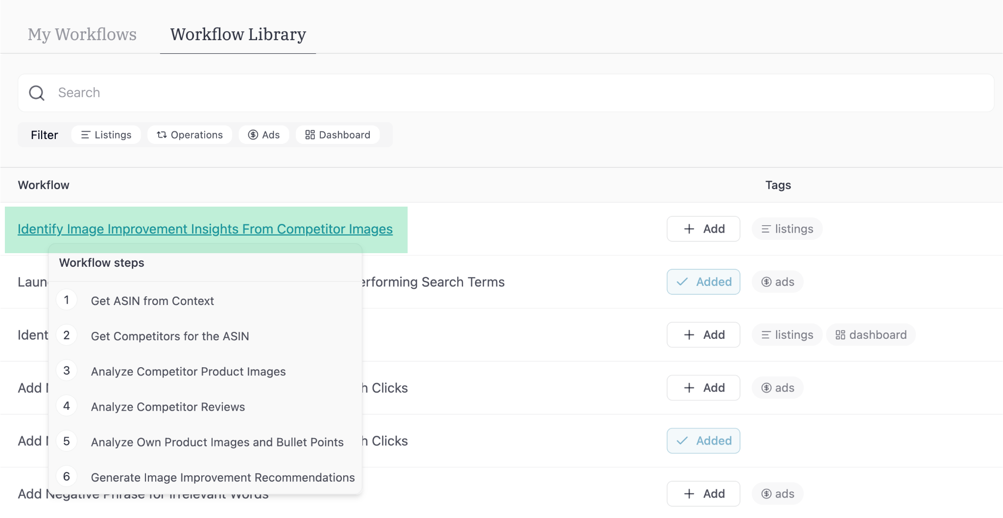 Selectaworkflowfromlibrary Pn