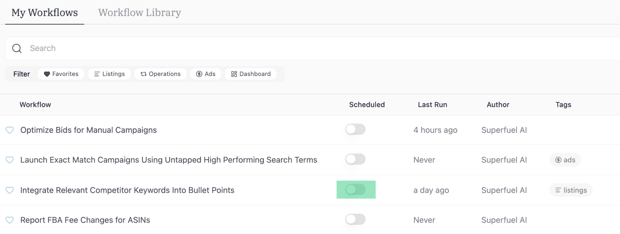 Scheduling a Workflow - Mint Starter Kit