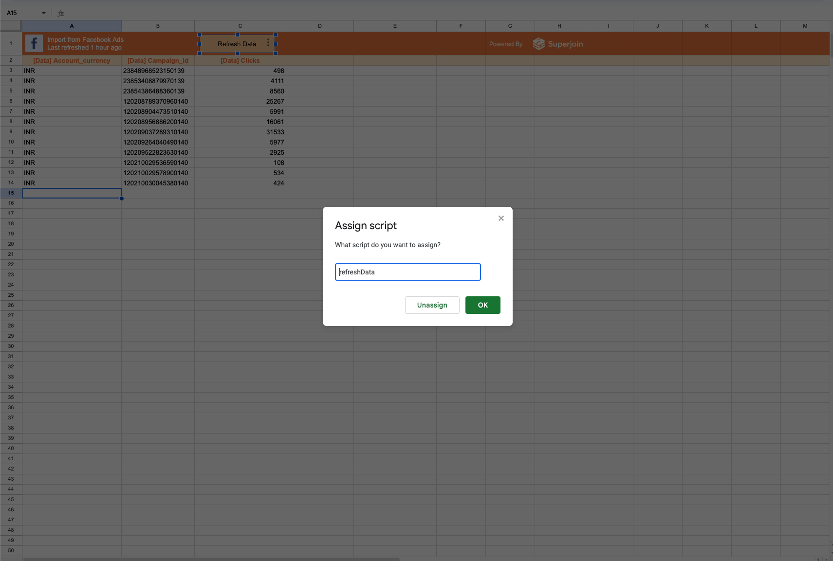 Assign Script