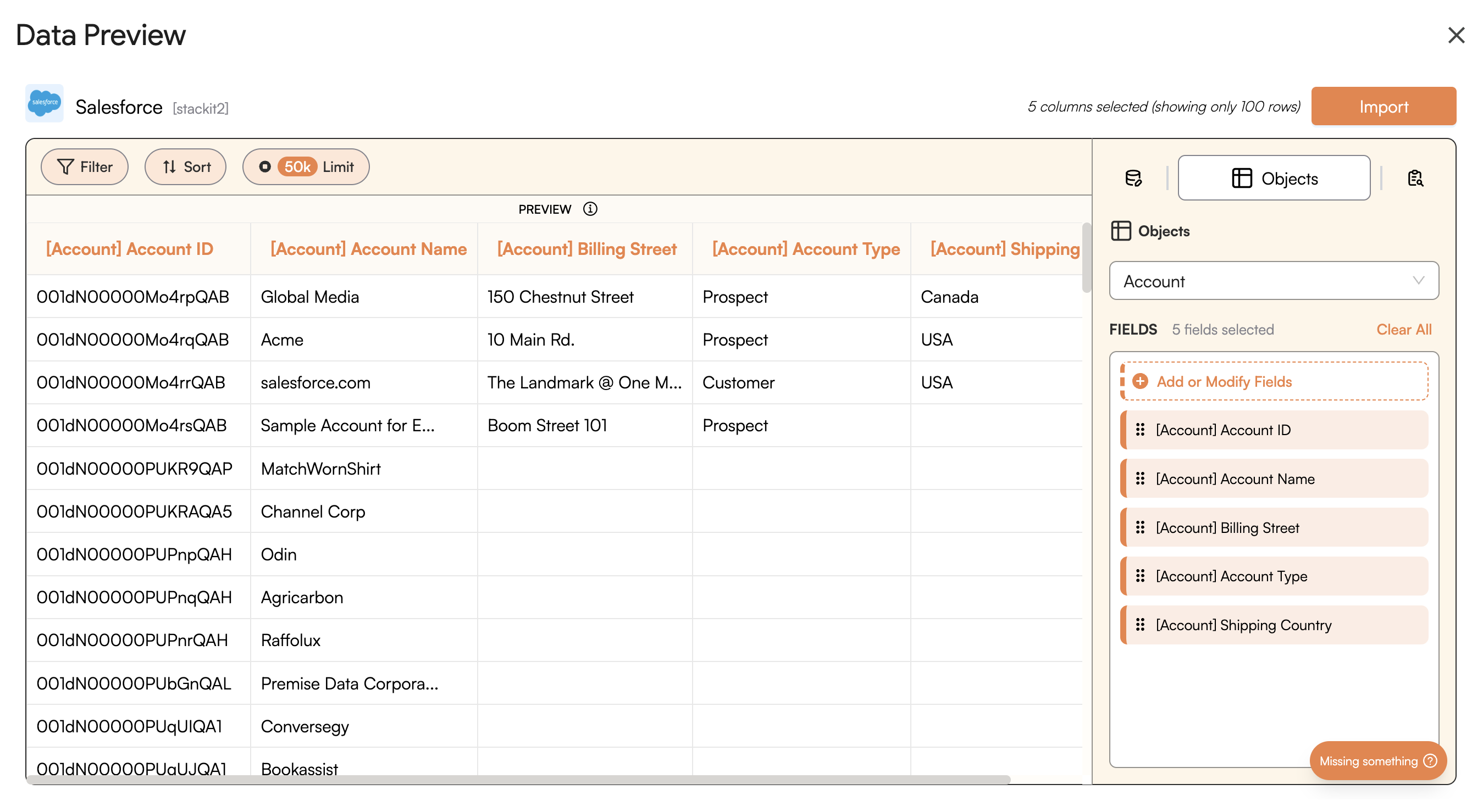 Import Data