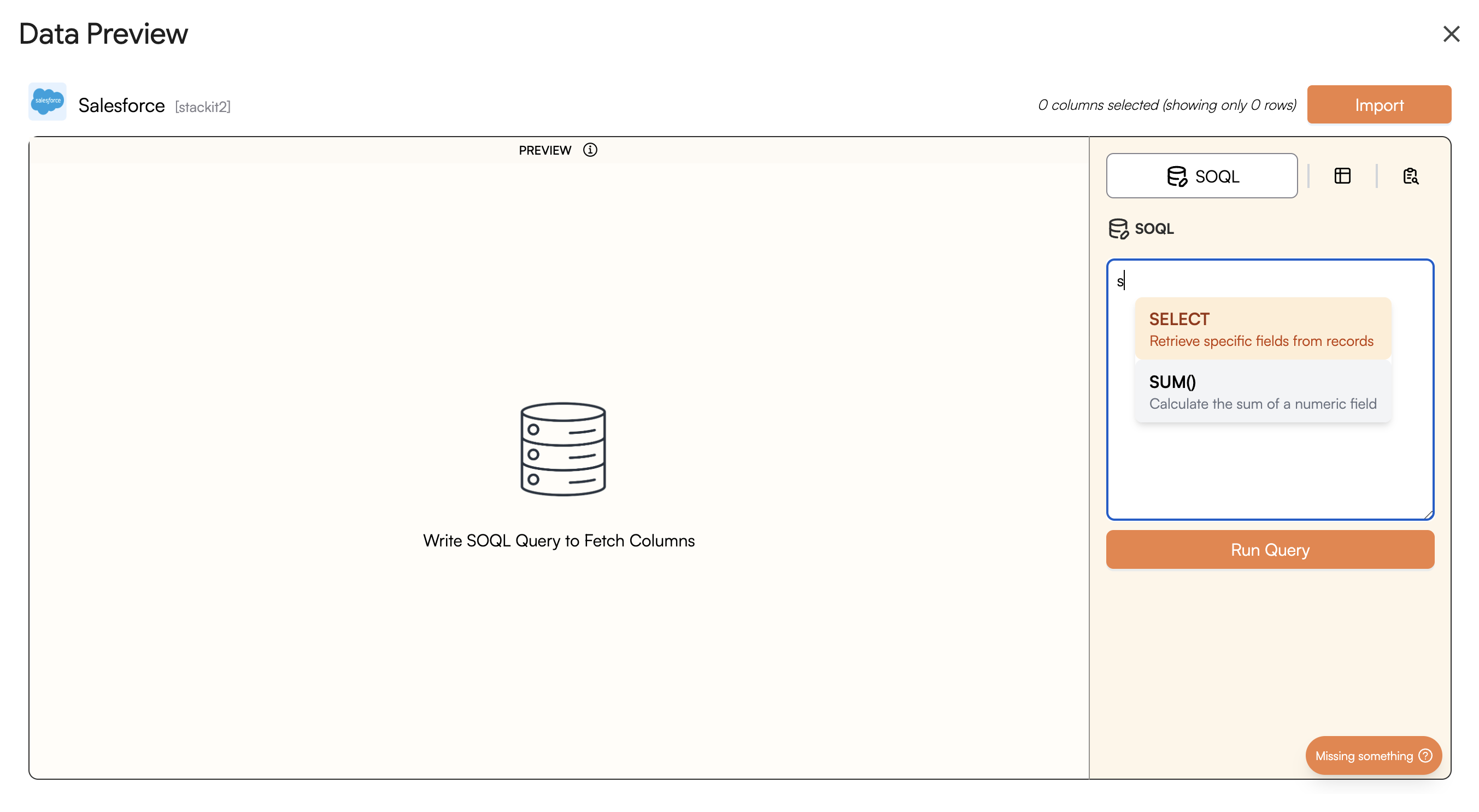 Create your SOQL