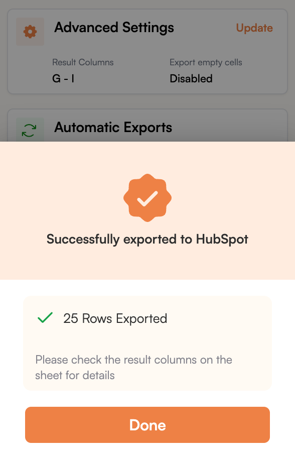 Export Data