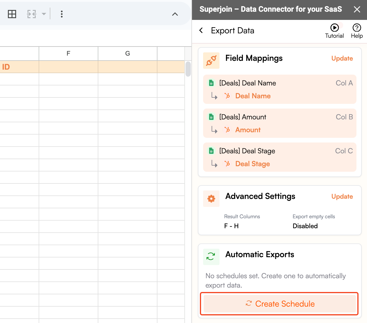 Export Data