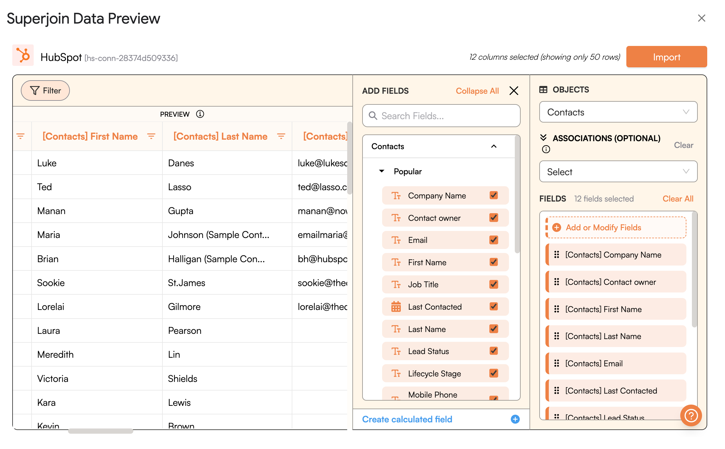 Add/Modify columns