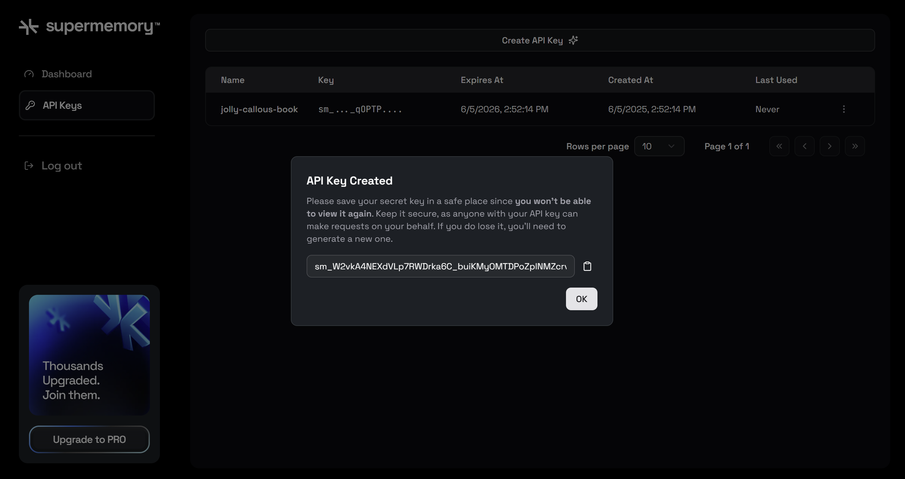 Dev Platform Copy Key Pn