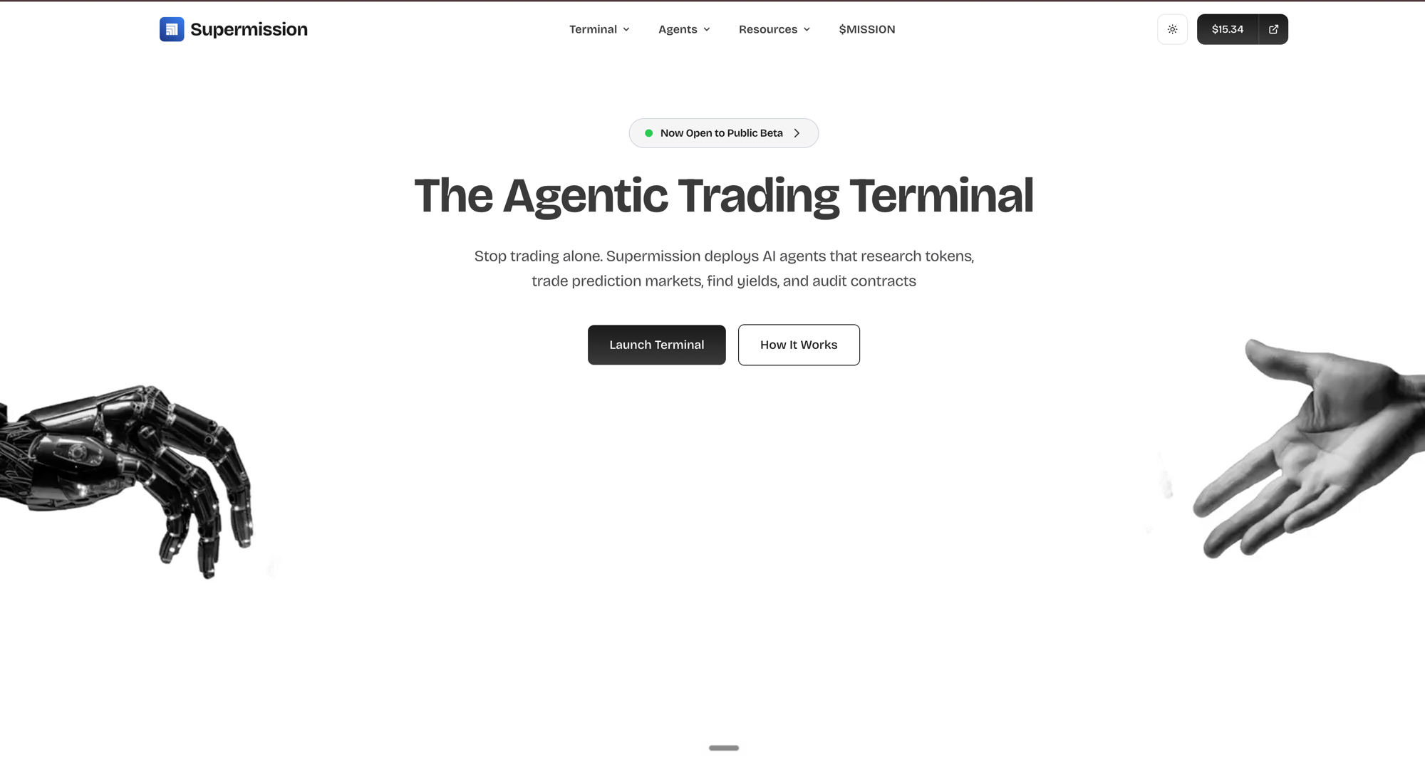 The Agentic Trading Terminal
