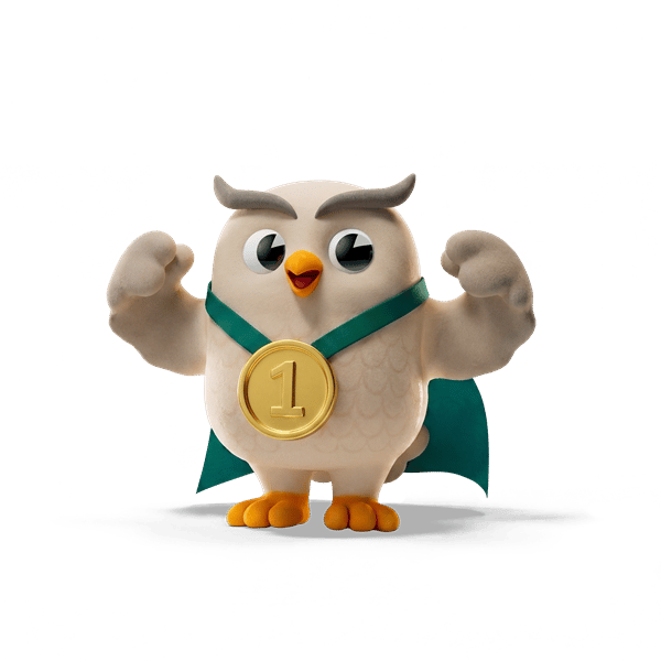 Hugo wearing a medal, representing the SuperUser role