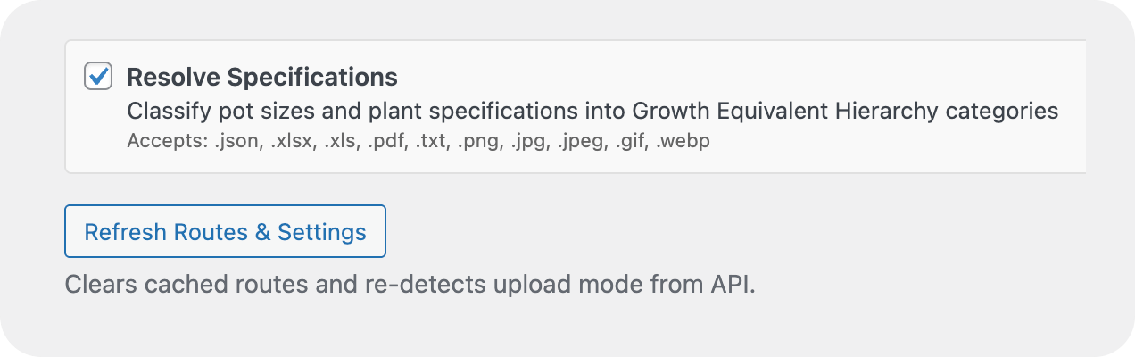 Route configuration in WordPress