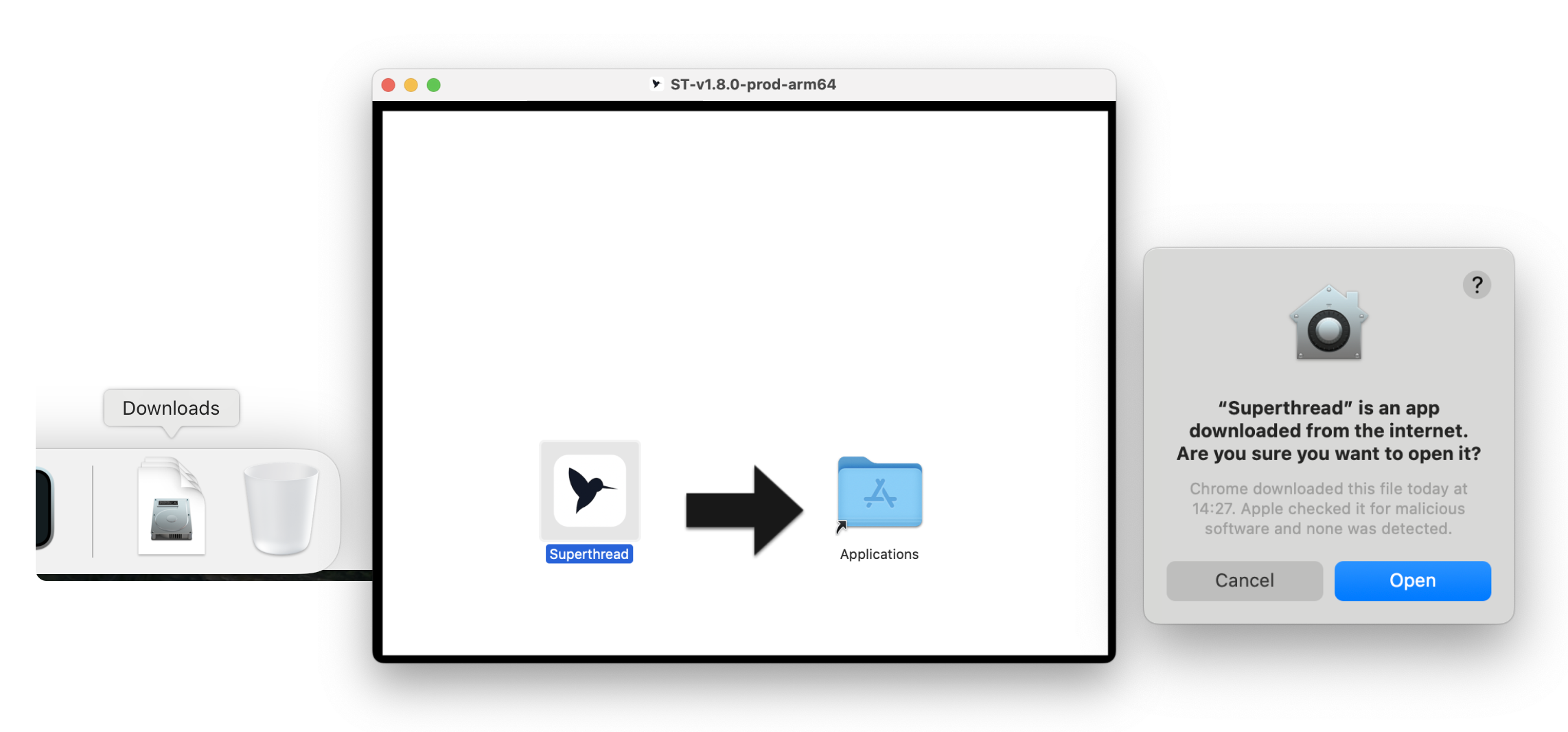 Install Superthread Pn