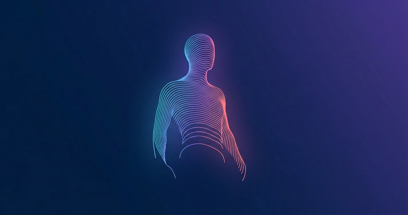 Ilustración abstracta de un agente digital