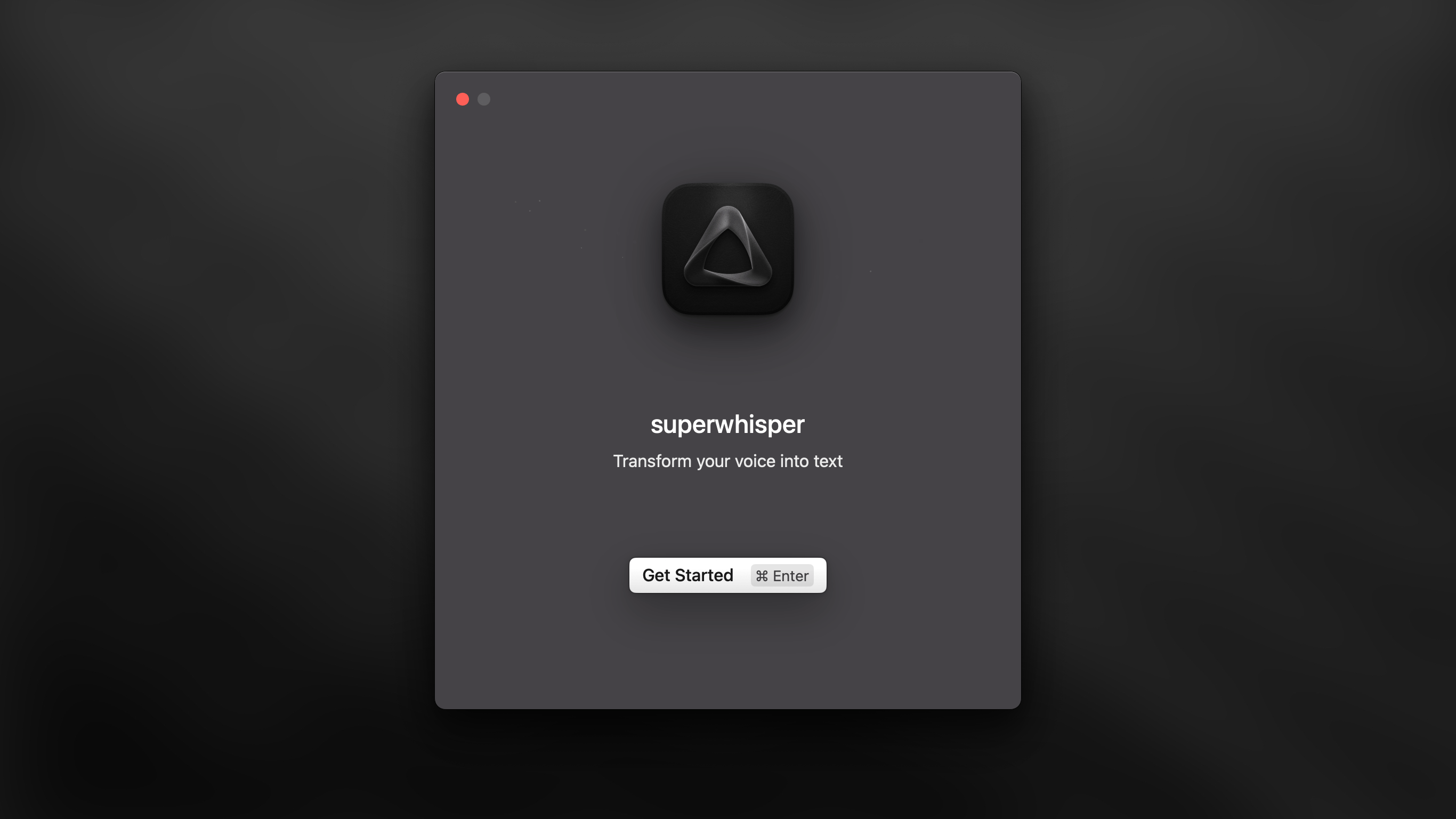 Superwhisper Onboarding