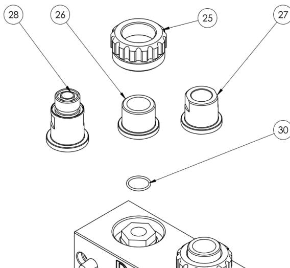 Connection components 25-30
