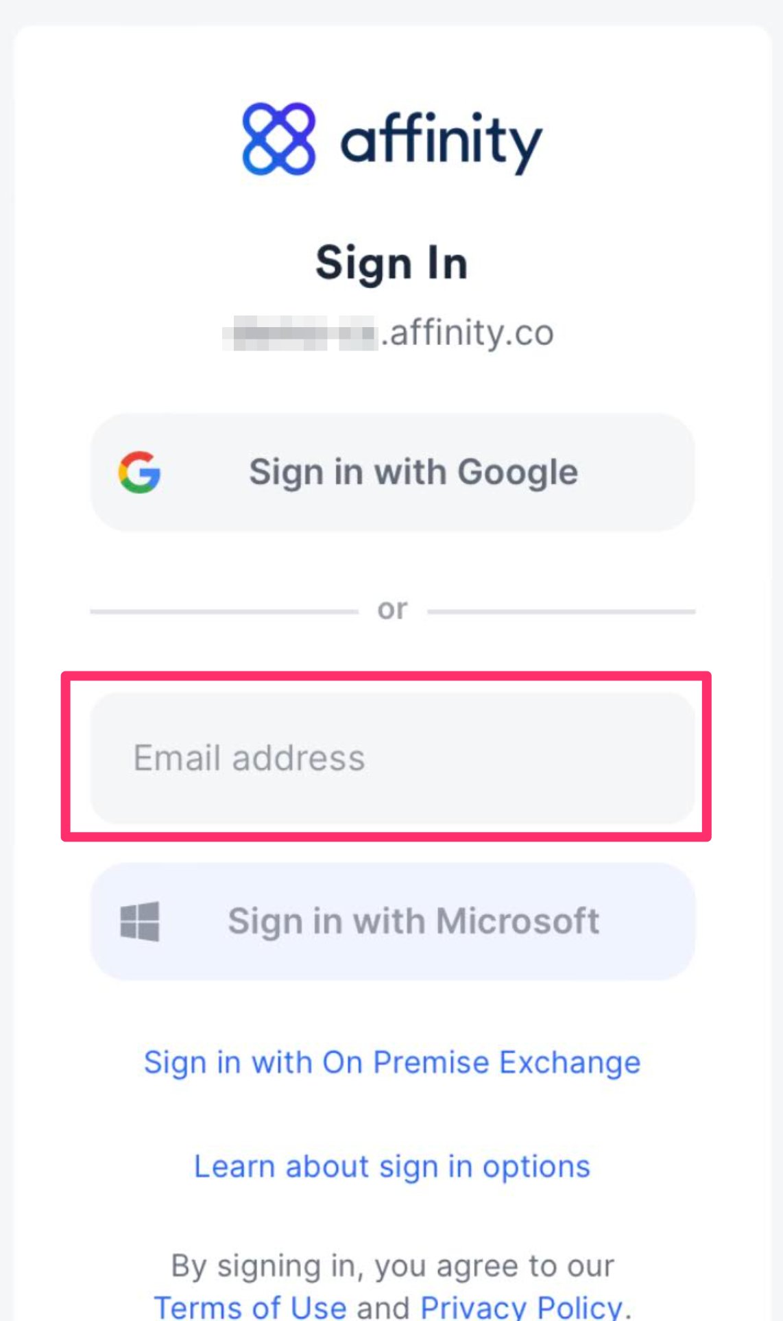 Affinity Auth Mobile app overview - Affinity Help Center