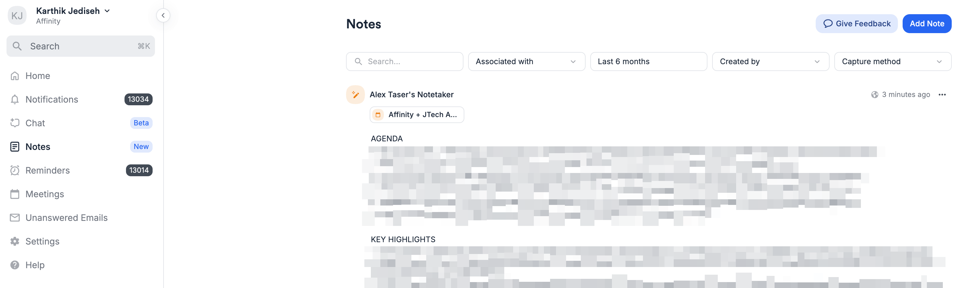 Notes Center 2