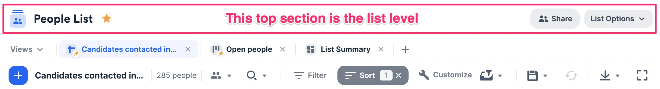 Lists 5