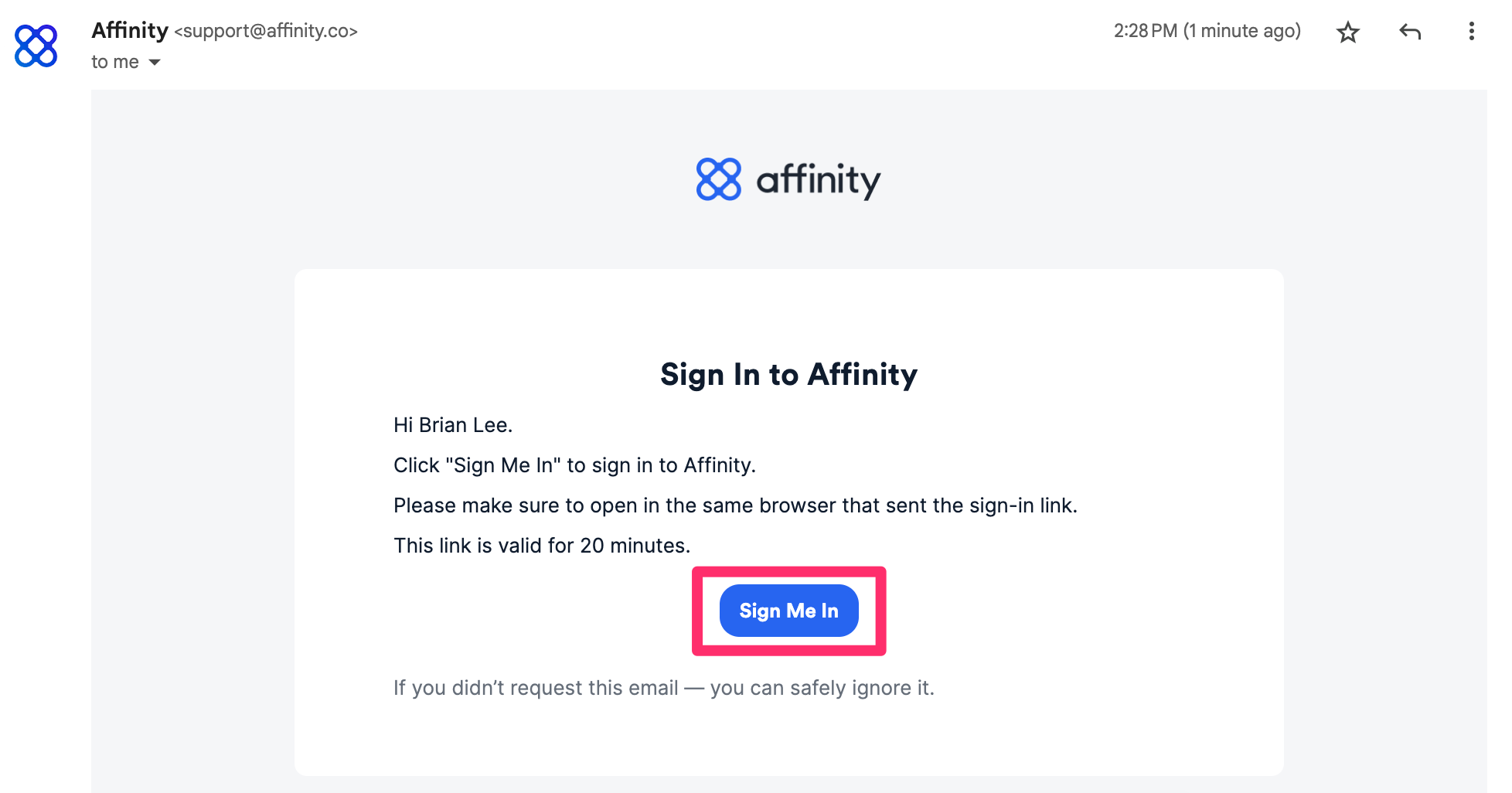How to sign in with Google - Affinity Help Center