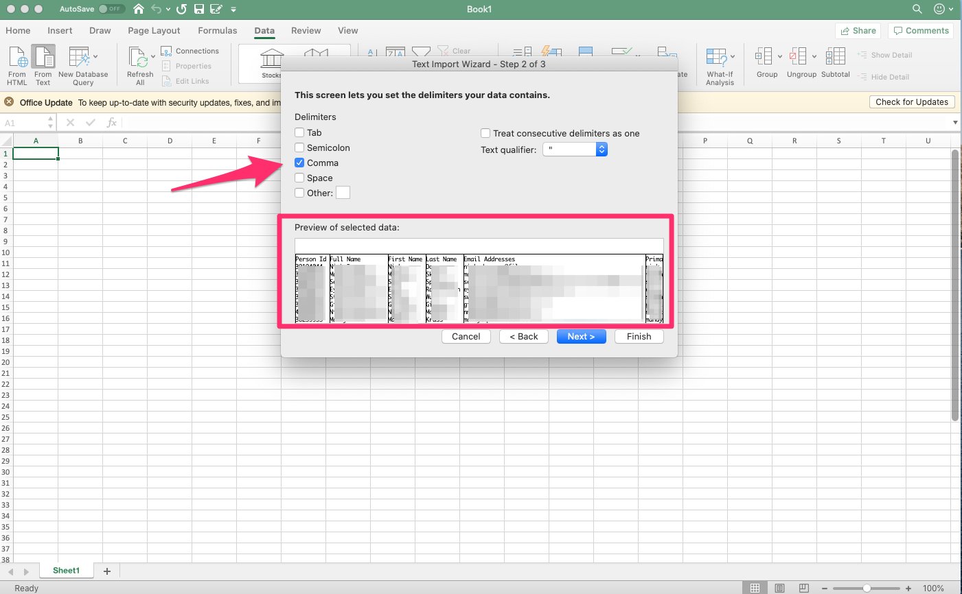 Csv Format Window Troubleshooting CSV File Formats - Affinity Help Center