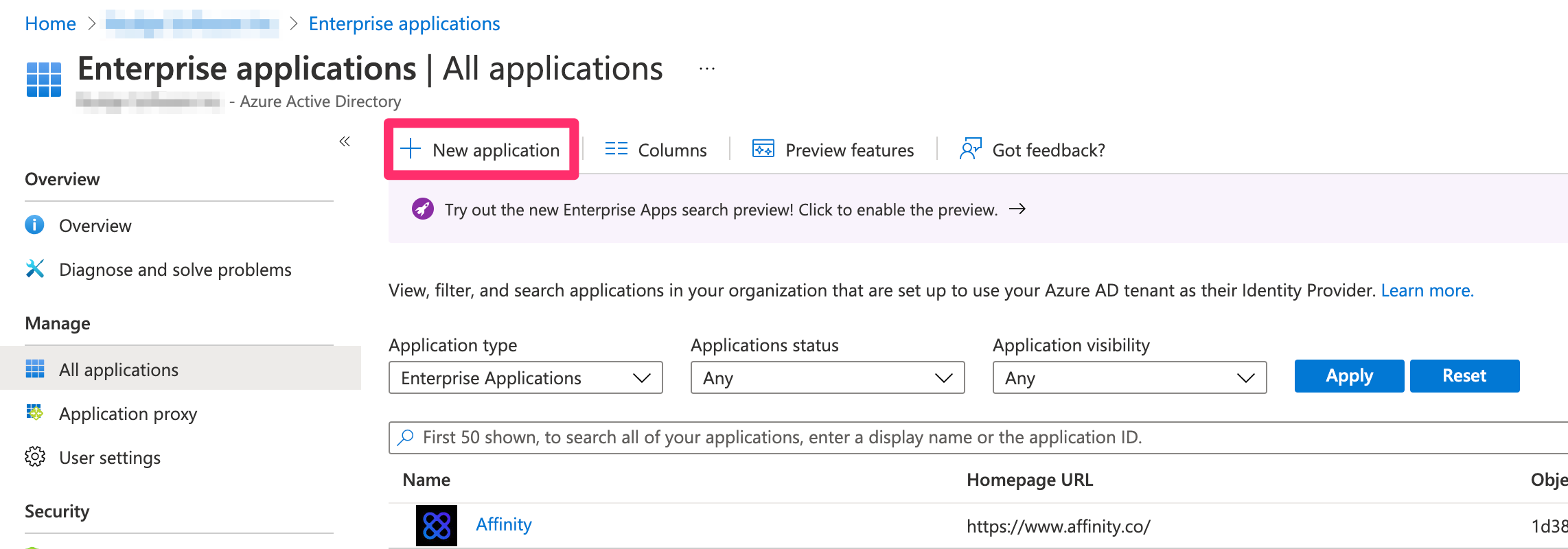 How To Set Up Azure SAML For Affinity Access - Affinity Help Center