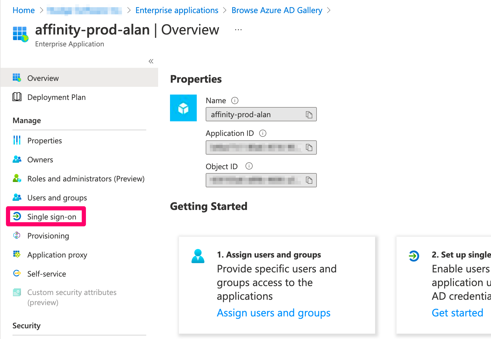 How To Set Up Azure SAML For Affinity Access - Affinity Help Center