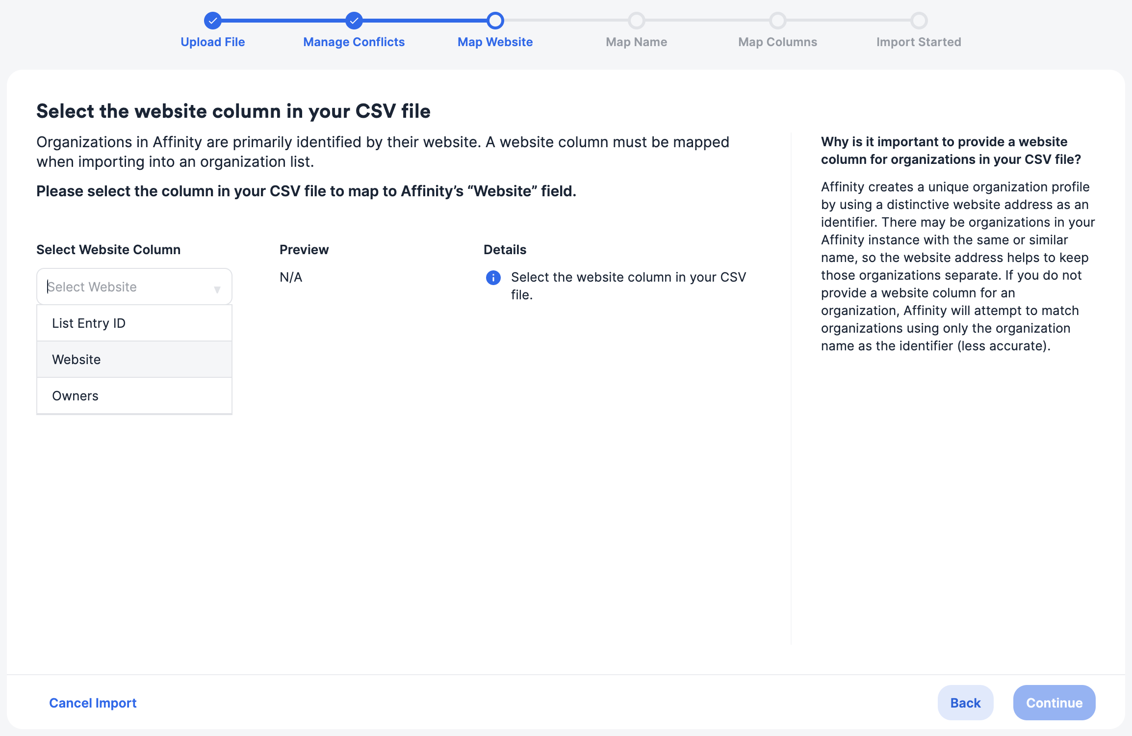 How to import your data into Affinity - Affinity Help Center
