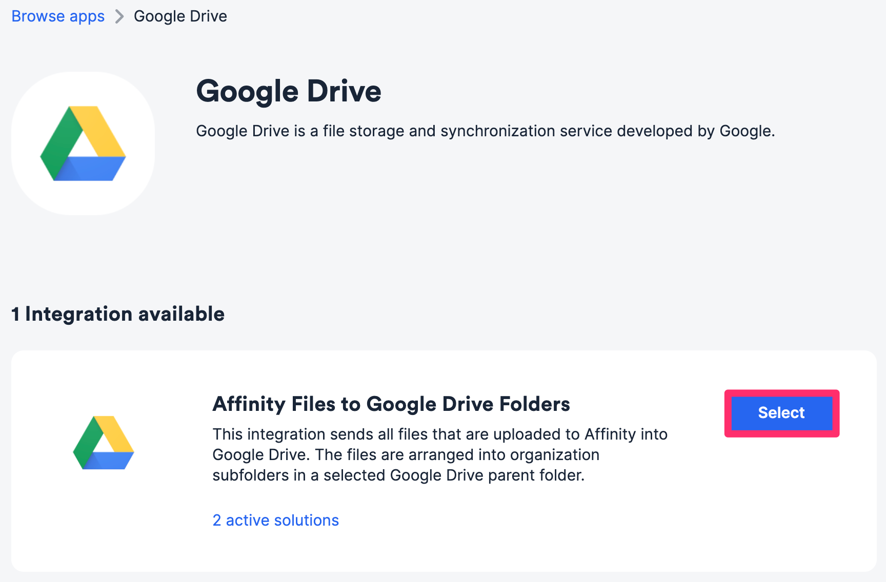 How To Integrate Affinity With Google Drive - Affinity Help Center