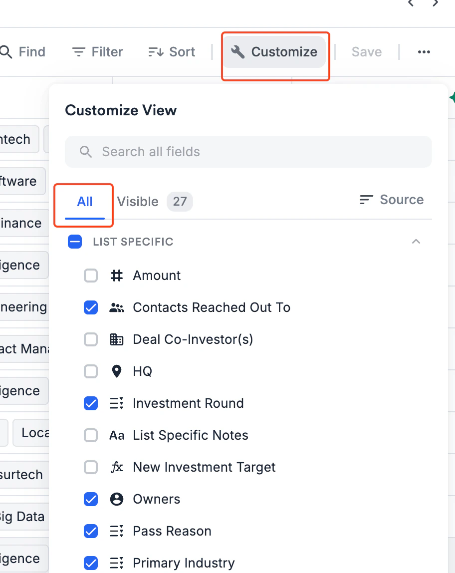 Customize View 10 Customize View 10