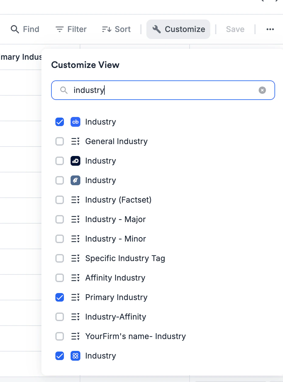 Customize View 12 Customize View 12