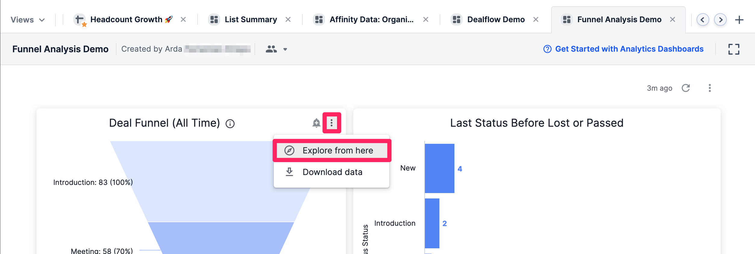 Affinity Analytics Funnel Analysis Reports - Affinity Help Center