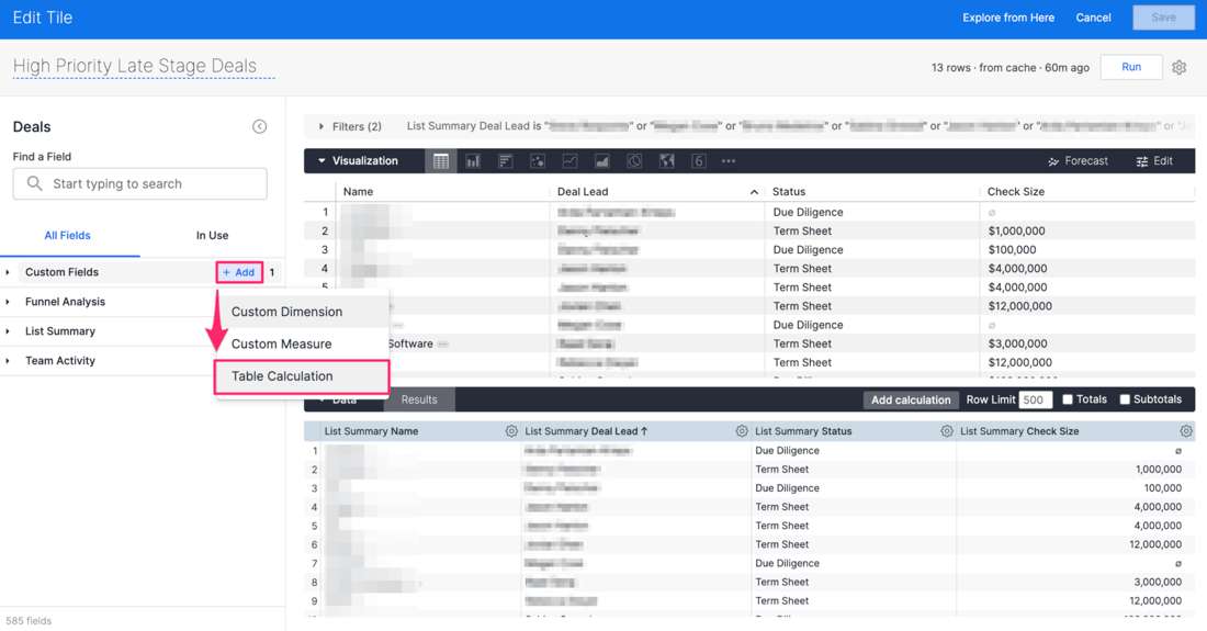 Affinity Plus Counter Check How To Create Custom Dimensions Measures And Calculations In Affinity ...