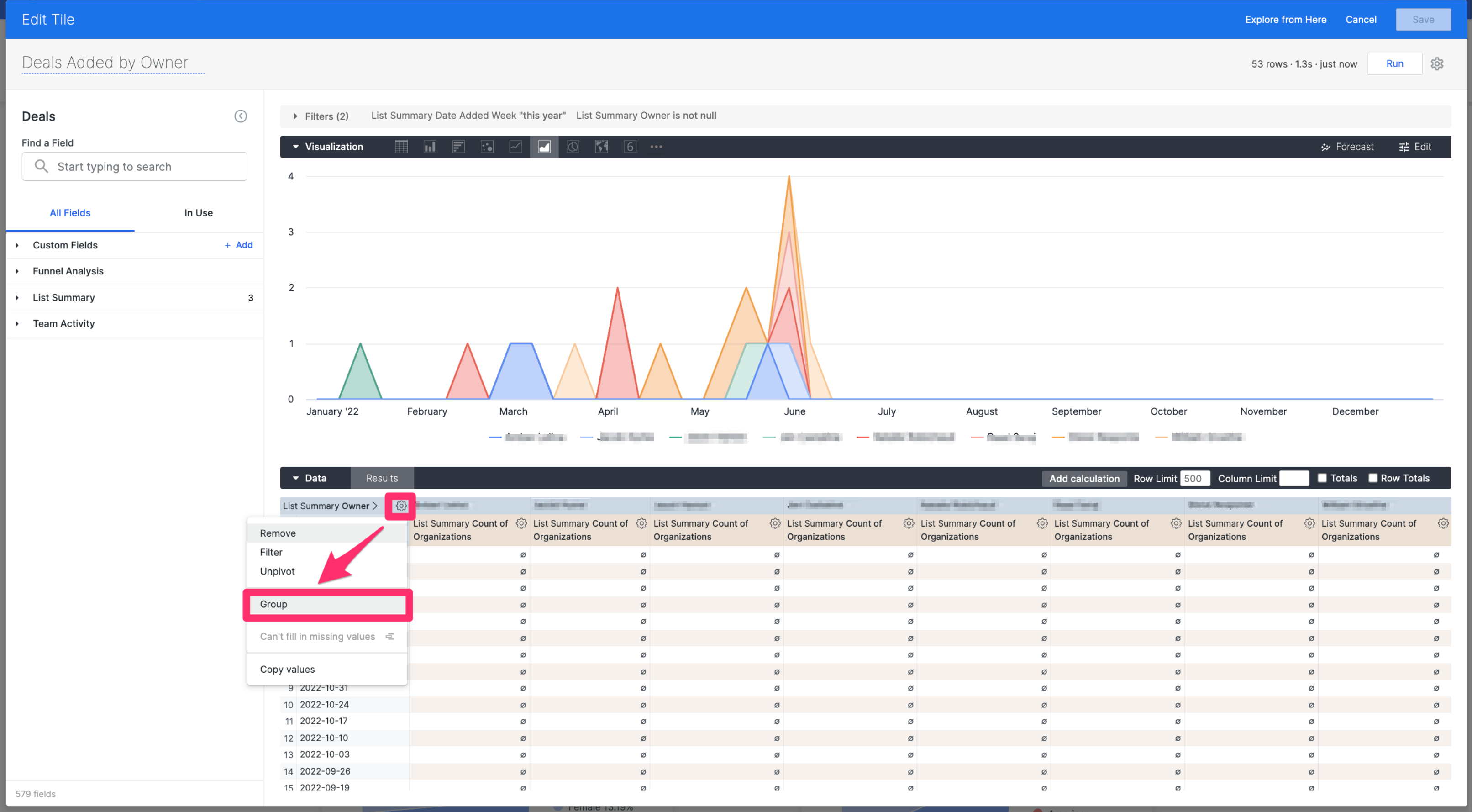 How To Create Custom Groups In Dashboard Views - Affinity Help Center