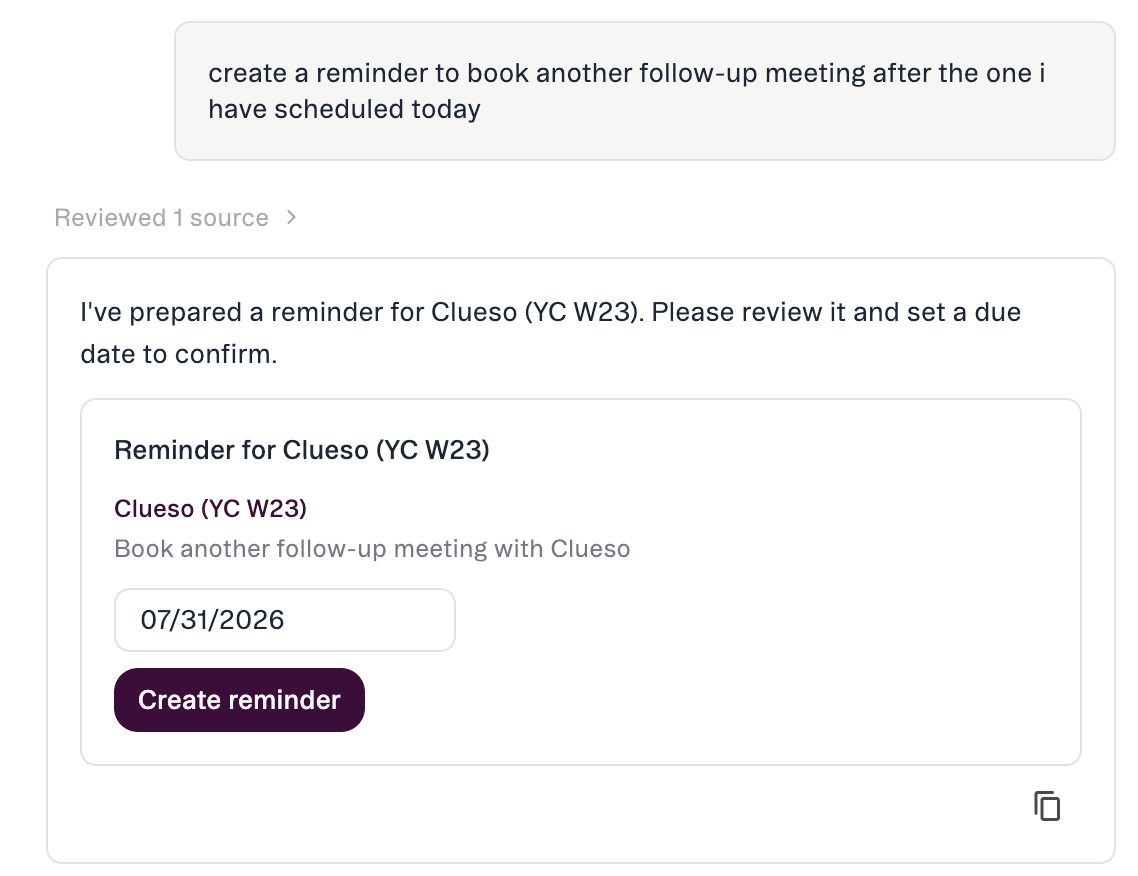 Brand Chat Reminder Brand Chat Reminder