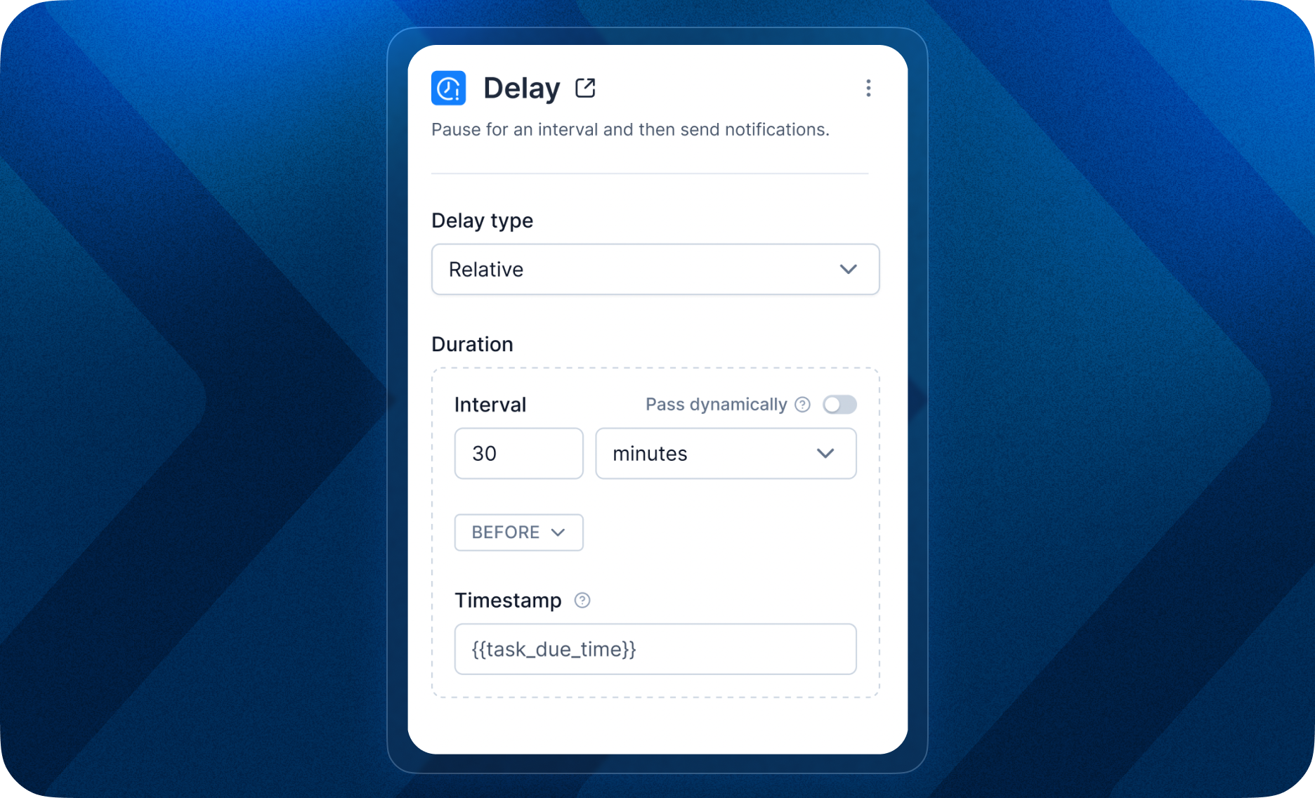 Relative Delay and Batch window