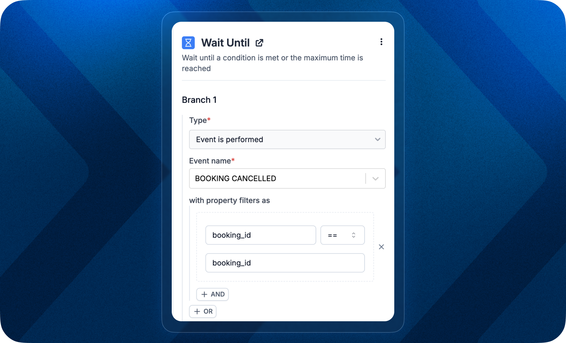 Wait Until - Add Condition on Event Property